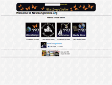 Tablet Screenshot of newsongonline.org